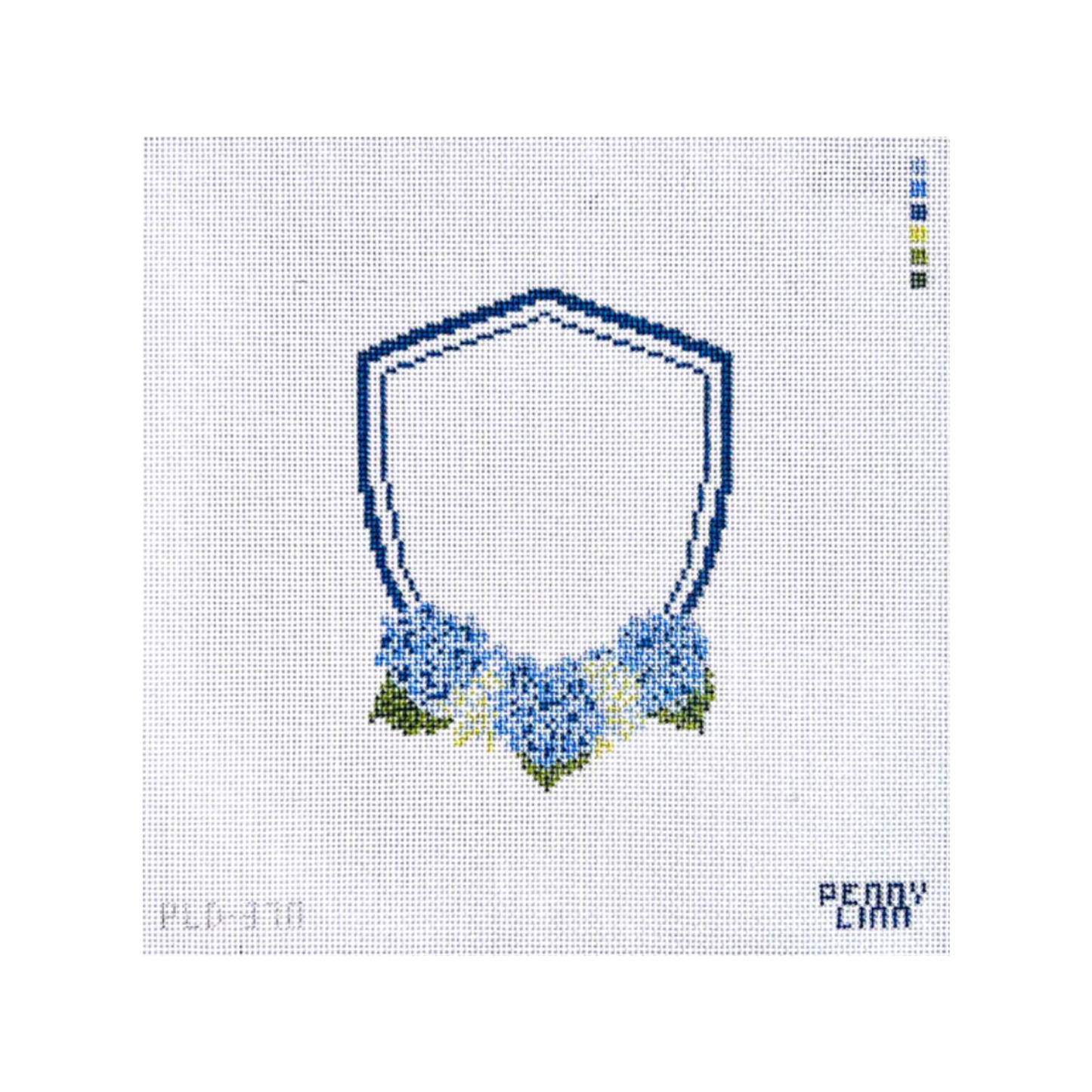 Hydrangea Crest, Blue- Penny Linn