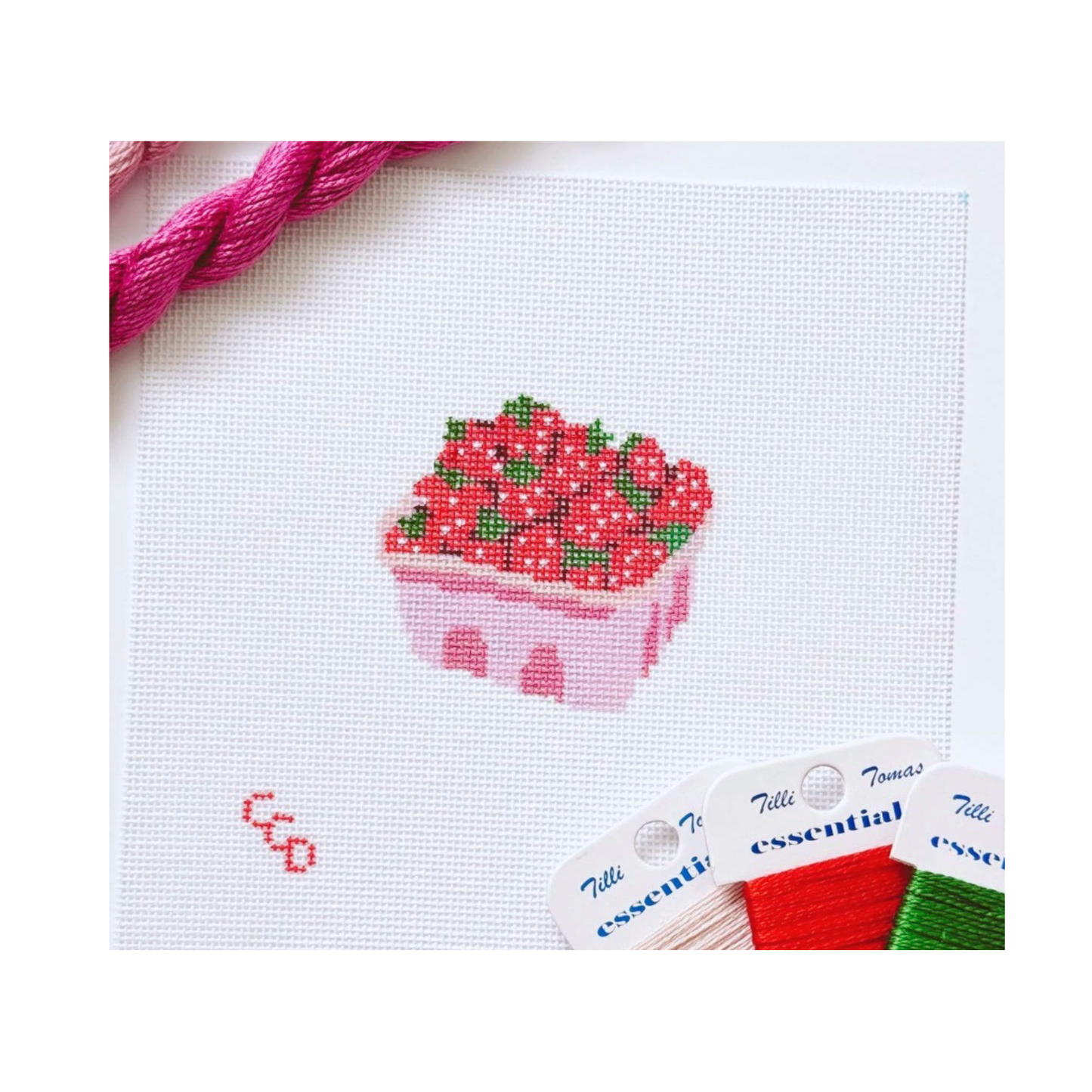 Strawberry Basket - Cotswold Co Designs
