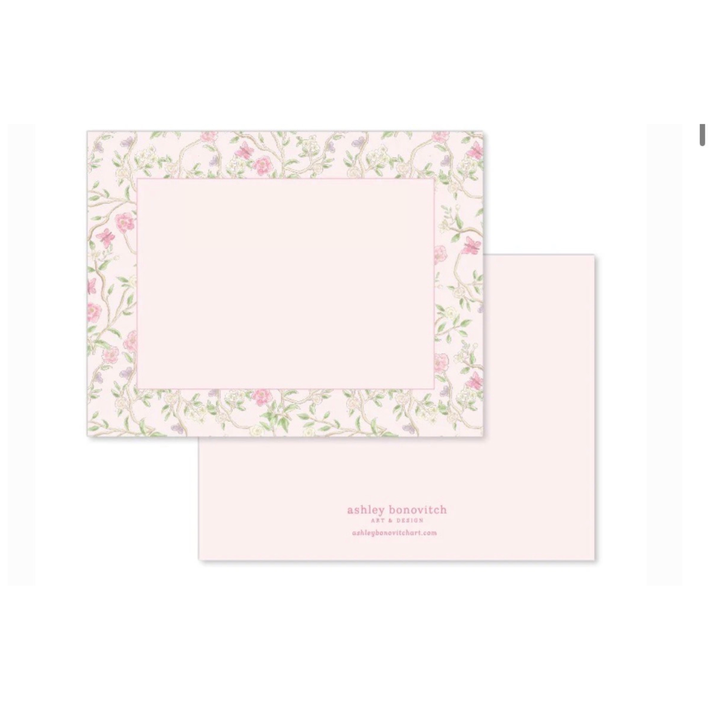 Chinoiserie Stationery in Pink
