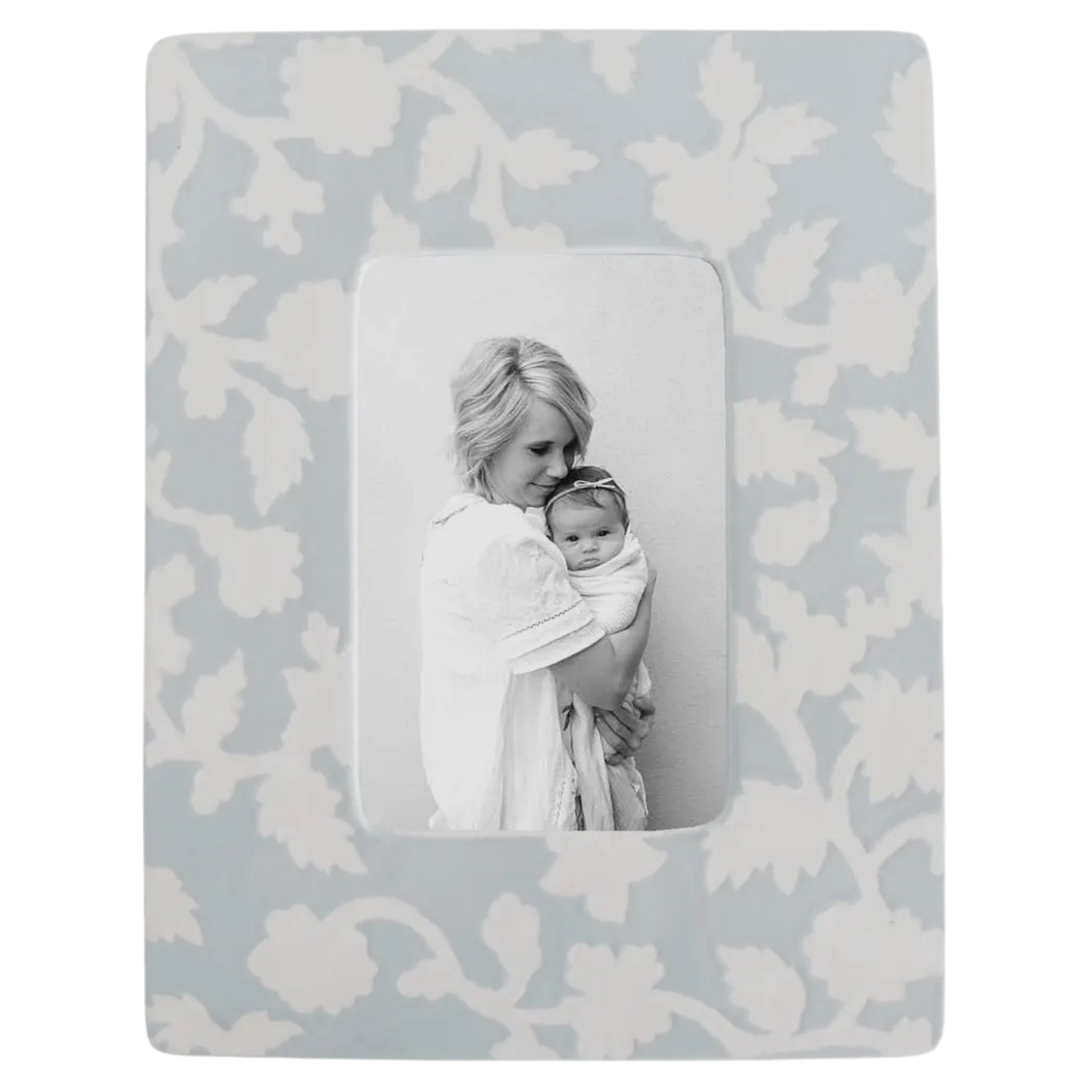 Preorder, Ships in 4 weeks- Light Blue Chinoiserie Photo Frame