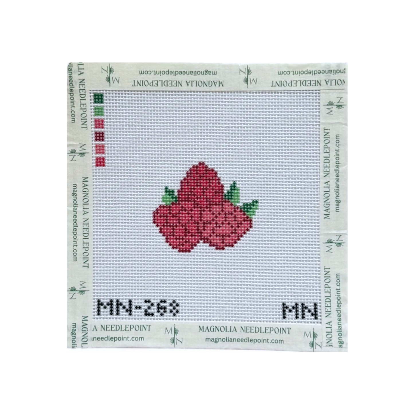 Raspberry Mini - Magnolia Needlepoint