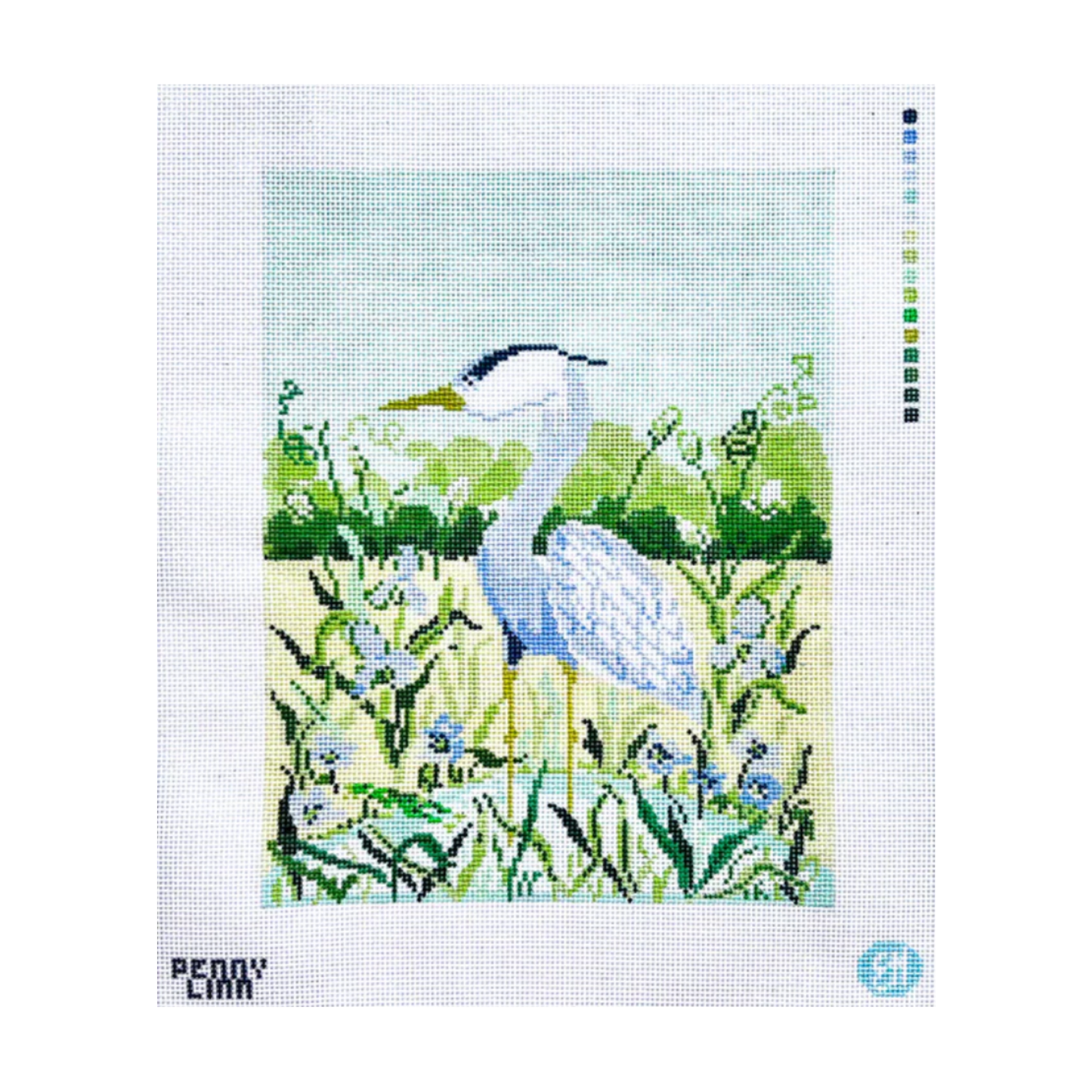 Blue Heron- Evelyn Henson