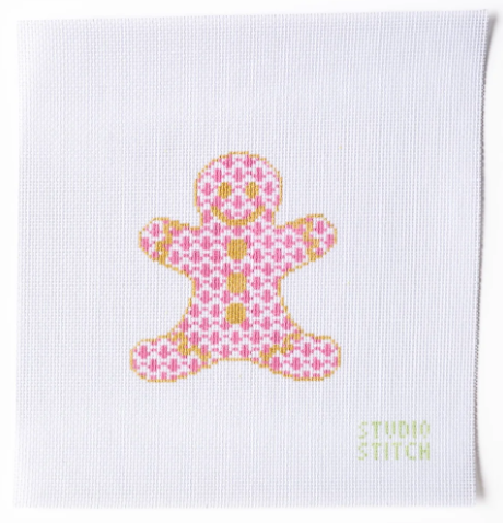 Pink Gingerbread Man