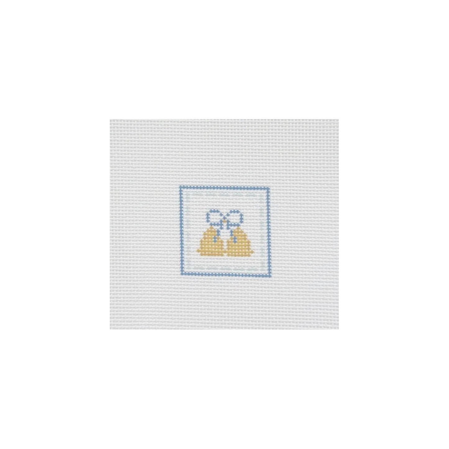 Stitch Printed Wedding Church Bells Mini - Magnolia Needlepoint