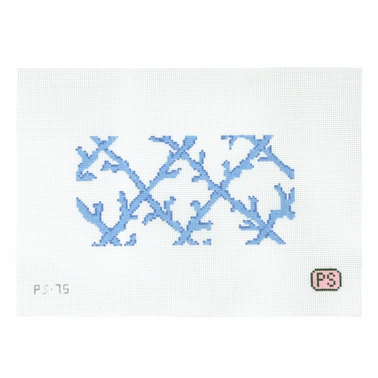 Coral Lattice Clutch Insert - Blue - Prepsetter