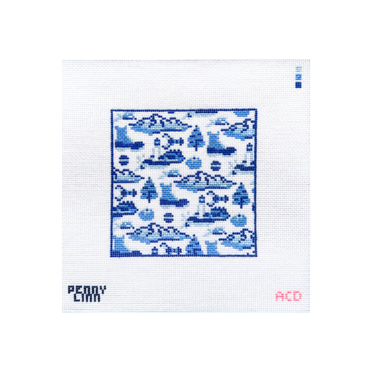 Maine Toile Mini- AC Designs, Penny Linn