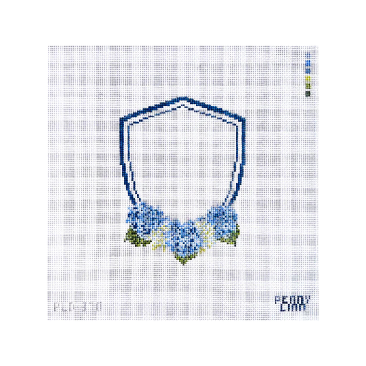 Hydrangea Crest, Blue- Penny Linn