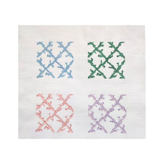 Coral Lattice Coaster Set- Prepsetter