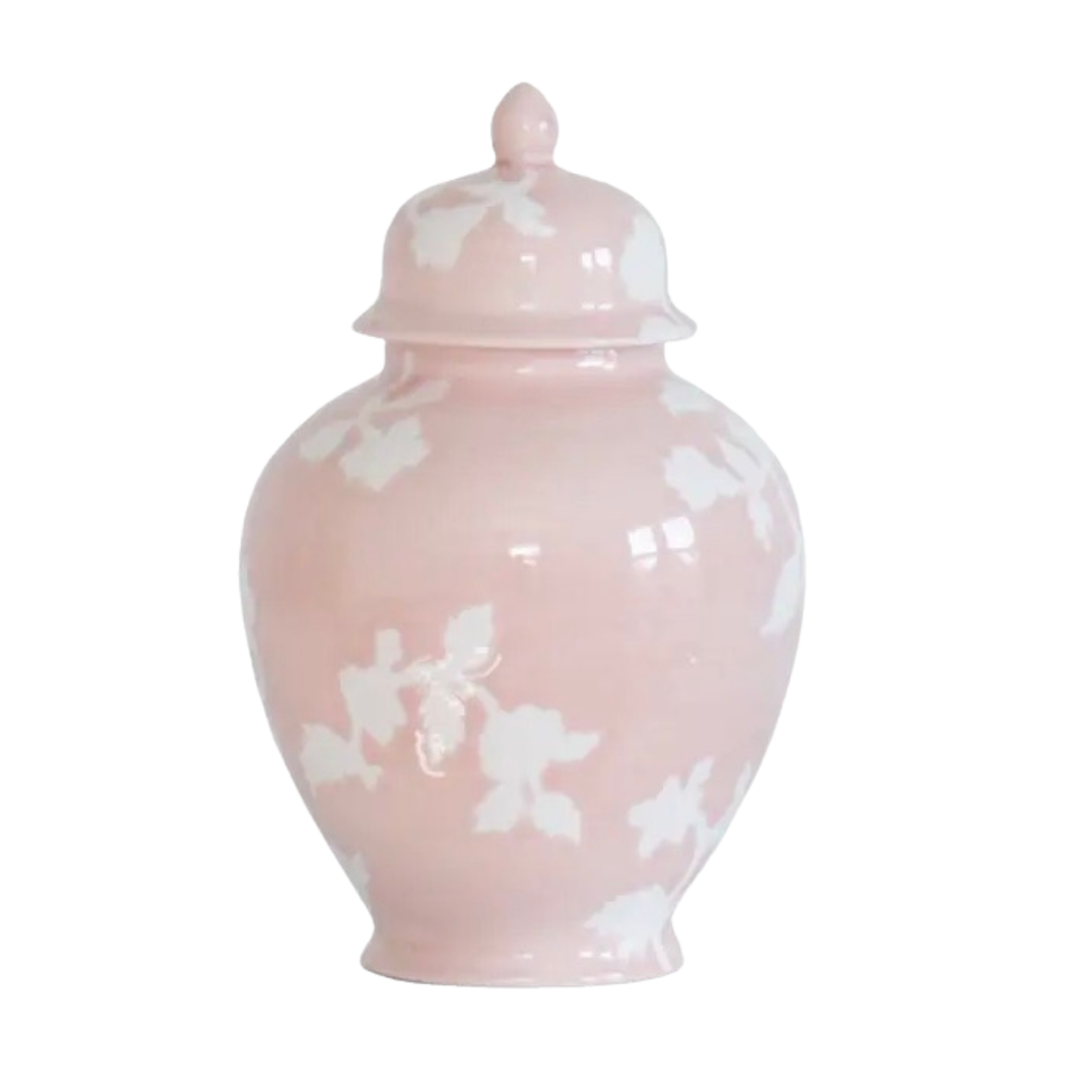 Cherry Blossom Pink Chinoiserie Dreams Ginger Jar