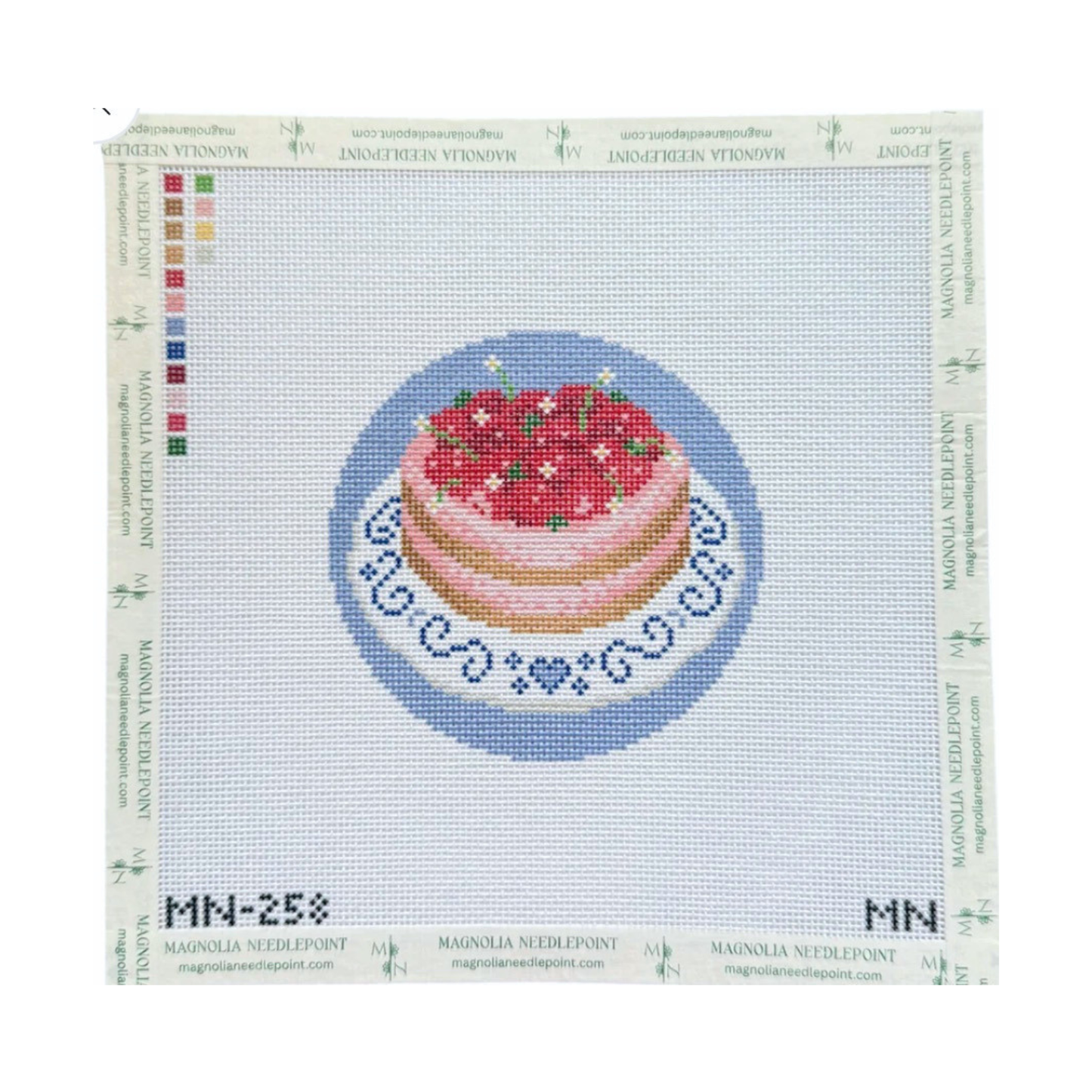 Strawberry Shortcake - Magnolia Needlepoint